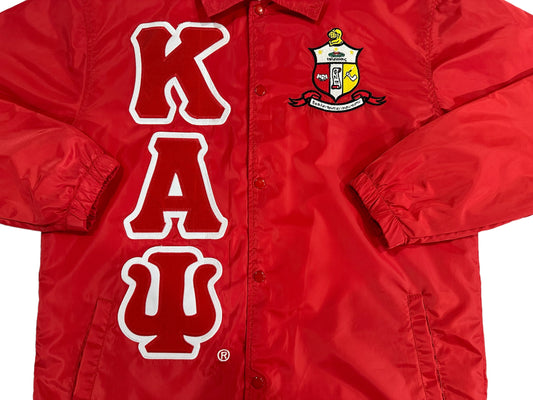 Kappa Waterproof Red Hot Coach jacket