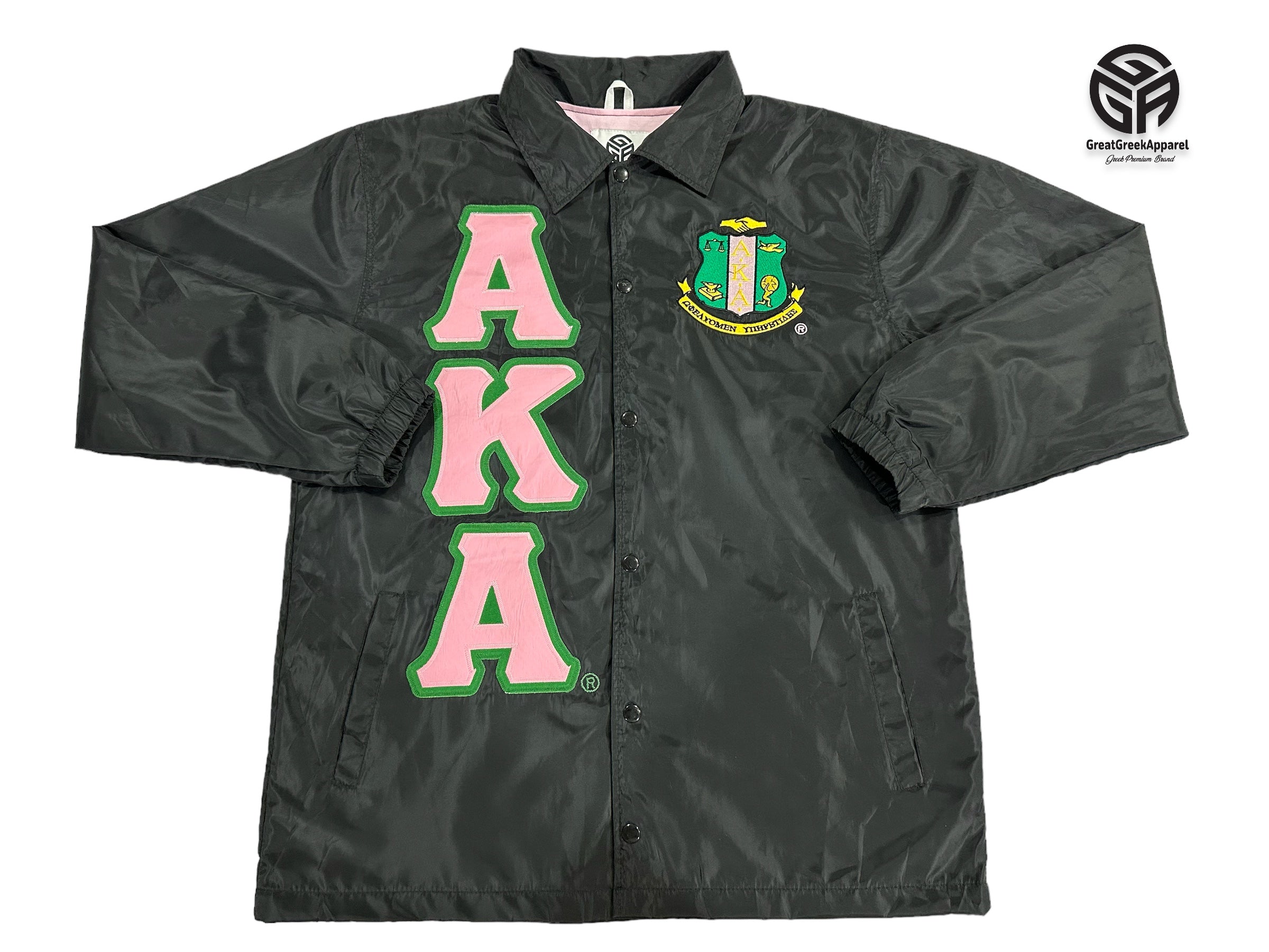 AKA Waterproof Black Coach jacket
