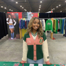 Alpha Kappa Alpha Color Block Knit Cardigan