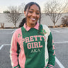Alpha Kappa Alpha Pretty Girl Color Block Sweatshirt