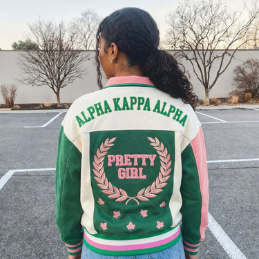 Alpha Kappa Alpha Pretty Girl Color Block Sweatshirt
