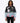 BLACK AND SKY GAMMA PHI DELTA RAINBOW BOMBER JACKET FOR WOMEN