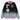BLACK AND SKY GAMMA PHI DELTA RAINBOW BOMBER JACKET FOR WOMEN