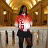 Delta Sigma Theta Bomber Jacket, Stitched Greek Letter Satin Jacket