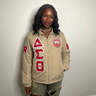 DST Bomber Jacket, My Sister’s Keeper Embroidered F.O.D. Crossing Jacket