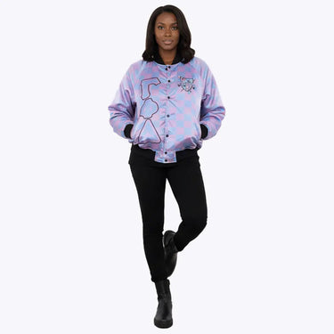 GAMMA PHI DELTA SQUARE COLOR JACKET FOR WOMEN