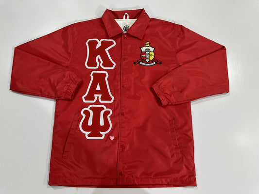 Kappa Waterproof Red Hot Coach jacket