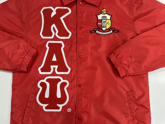 Kappa Waterproof Red Hot Coach jacket