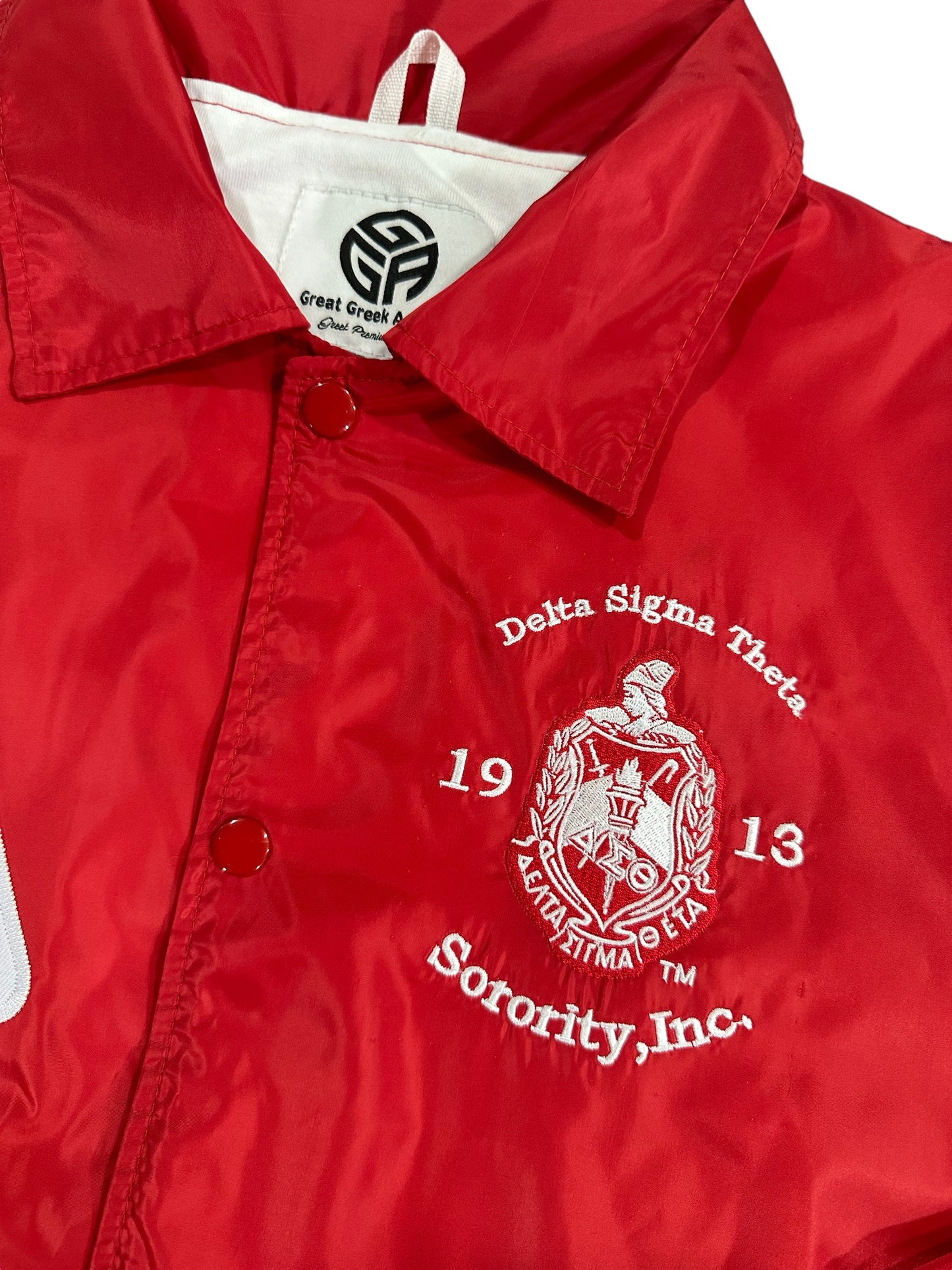Delta Waterproof Red Hot Coach jacket
