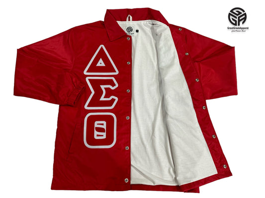Delta Waterproof Red Hot Coach jacket