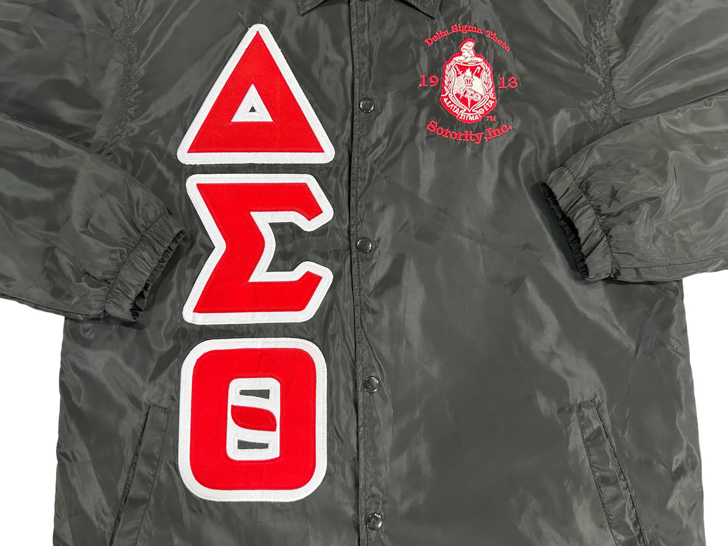 Delta Waterproof Black Coach jacket