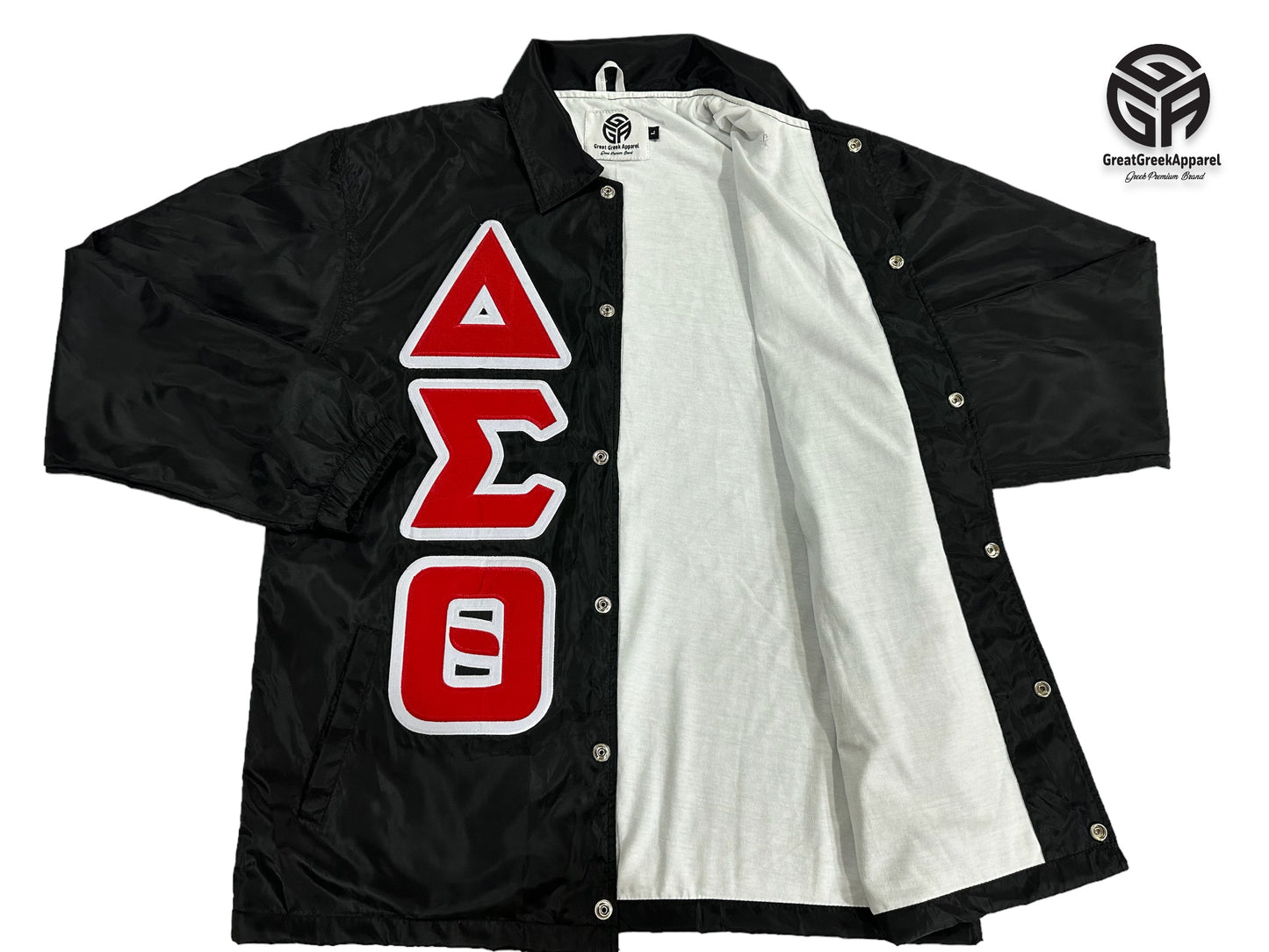 Delta Waterproof Black Coach jacket