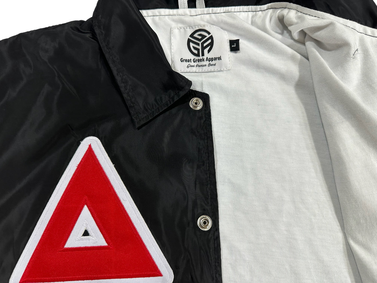 Delta Waterproof Black Coach jacket