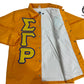 Sigma Gamma Rho Waterproof Gold Coach jacket