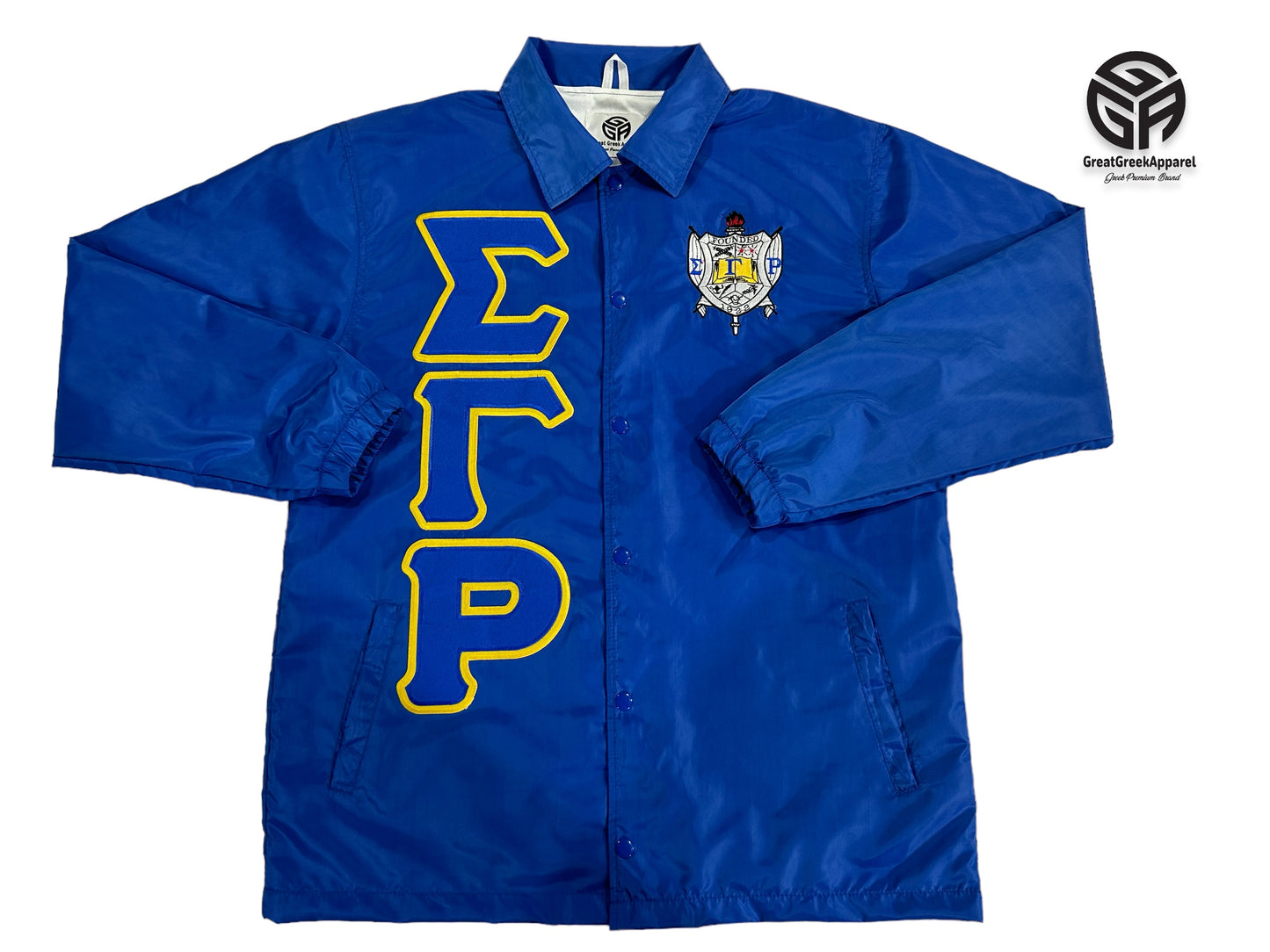 Sigma Gamma Rho Waterproof Royal Coach jacket