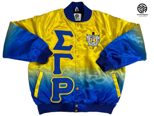 Sigma Gamma Rho Rainbow Bomber Jacket