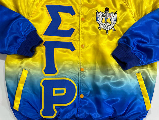 Sigma Gamma Rho Rainbow Bomber Jacket