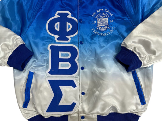 Phi Beta Sigma Rainbow Bomber Jacket
