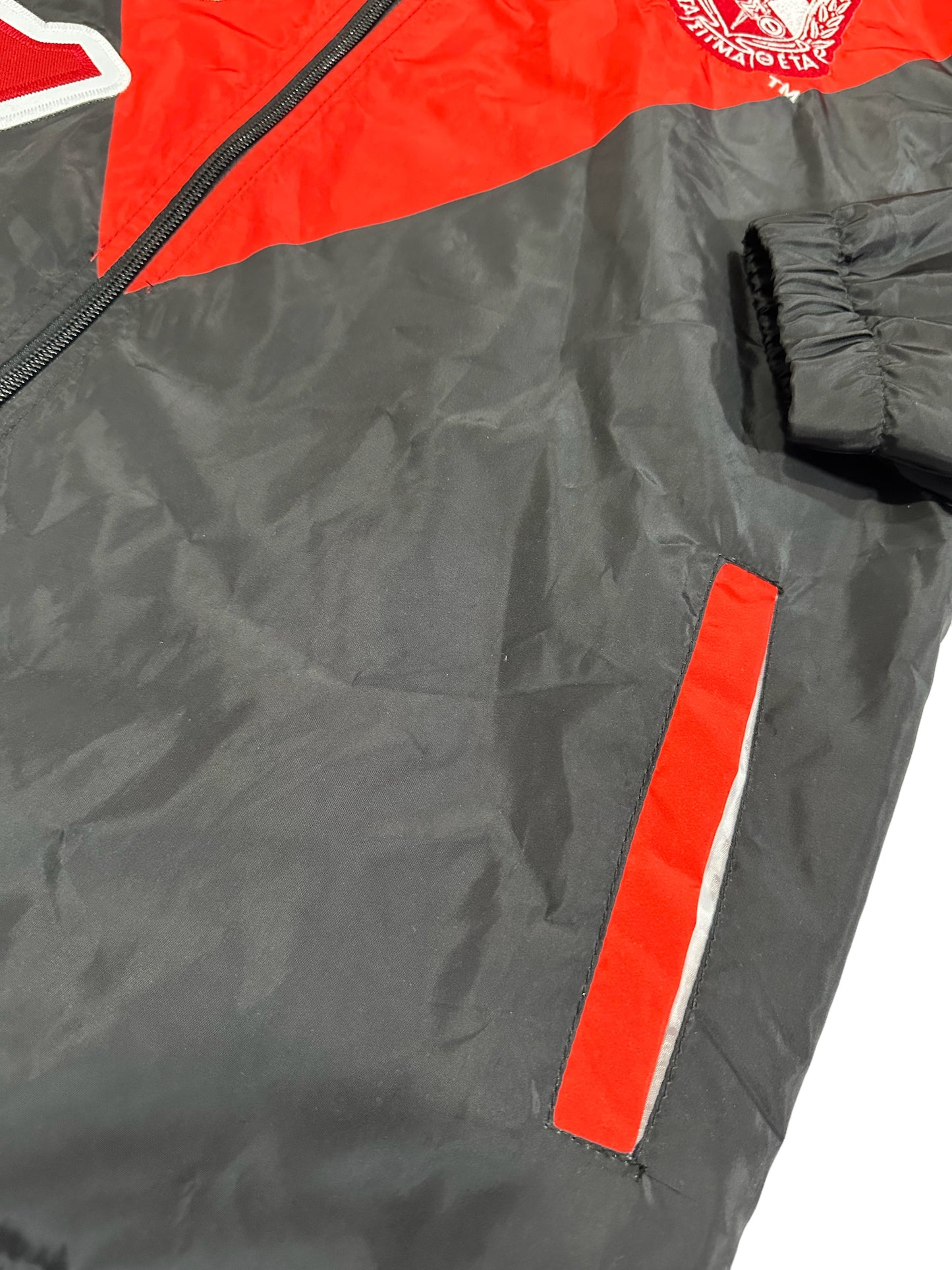Delta Sigma Theta Full Zipper Outer windbreaker