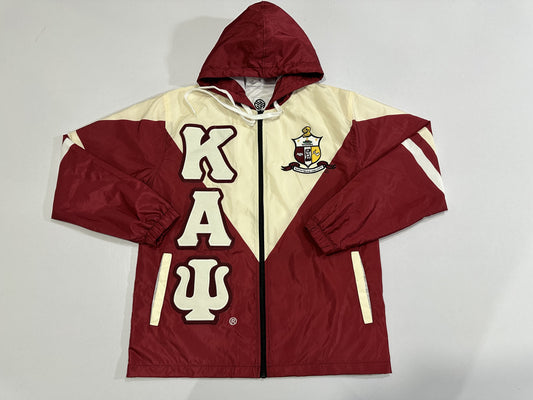 Kappa Alpha Psi Full Zipper  Outer windbreaker