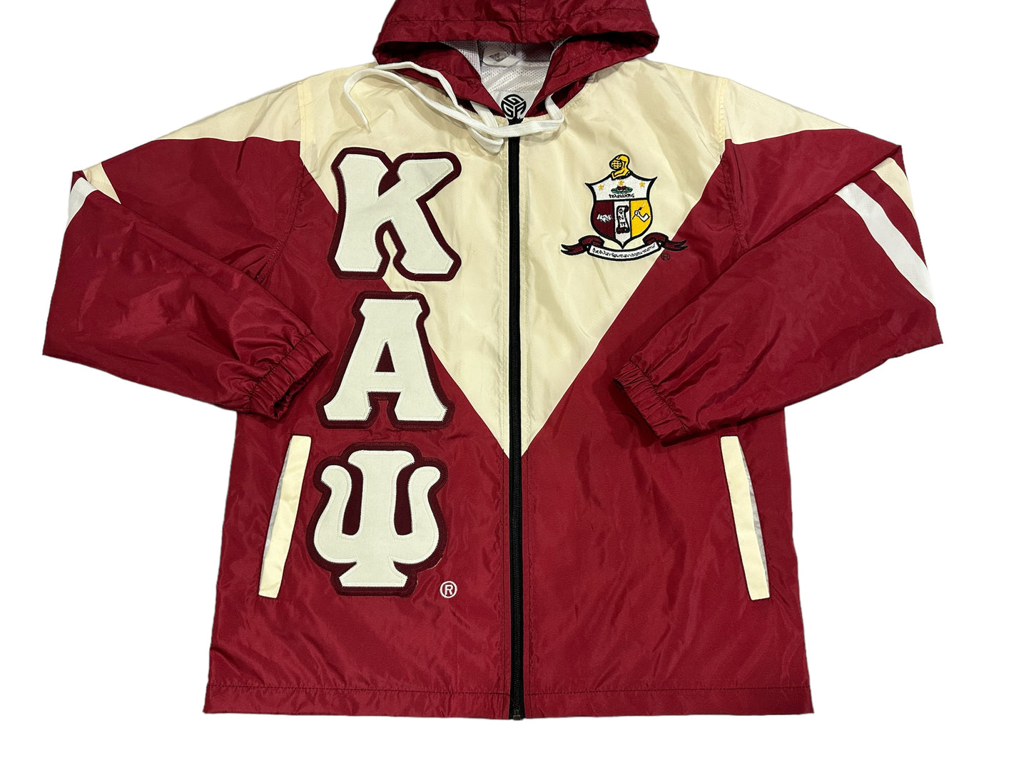 Kappa Alpha Psi Full Zipper  Outer windbreaker