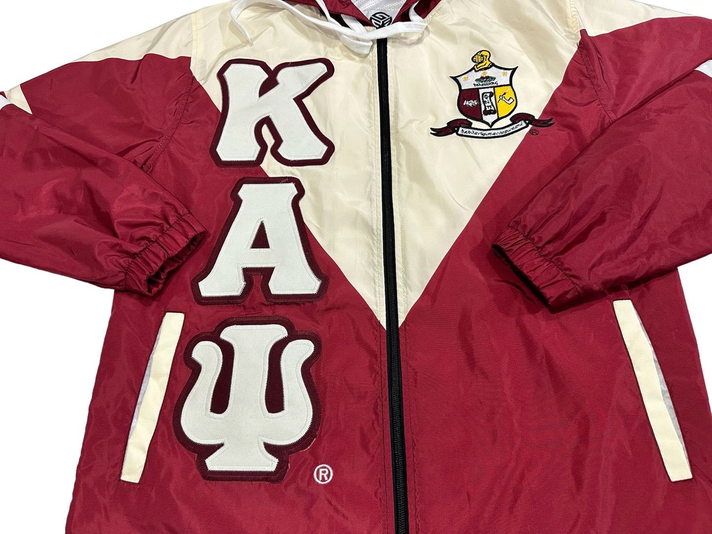 Kappa Alpha Psi Full Zipper  Outer windbreaker