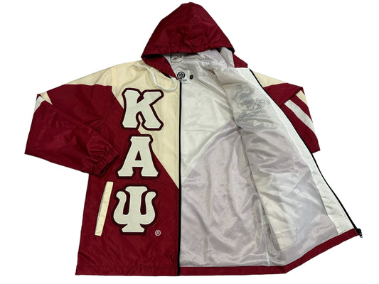 Kappa Alpha Psi Full Zipper  Outer windbreaker