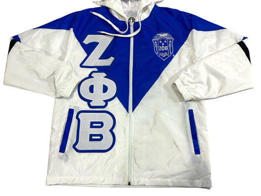 Zeta Phi Beta Full Zipper Outer windbreaker