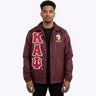 Kappa Alpha Psi Waterproof Black Coach Jacket for Men