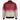 Ombre jacket with red to white gradient on a white background