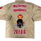 Delta Big Embroidery coach jackets