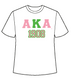White AKA Tee shirt