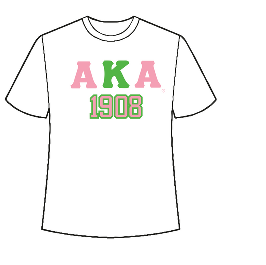 White AKA Tee shirt