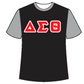 Delta Grey Black tee shirt