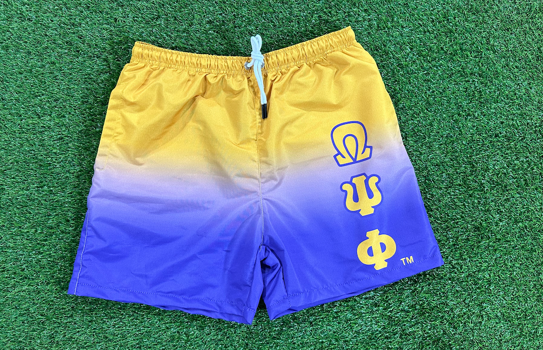 OMEGA PSI PHI SUMMER SHORTS