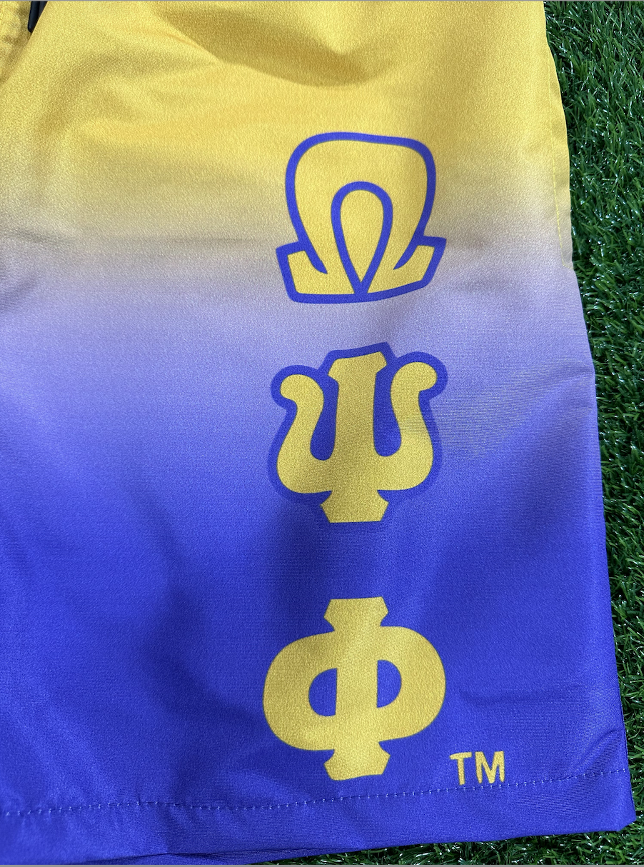 OMEGA PSI PHI SUMMER SHORTS