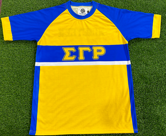 SIGMA GAMMA RHO SOCCER SUMMER STYLE TEE SHIRT