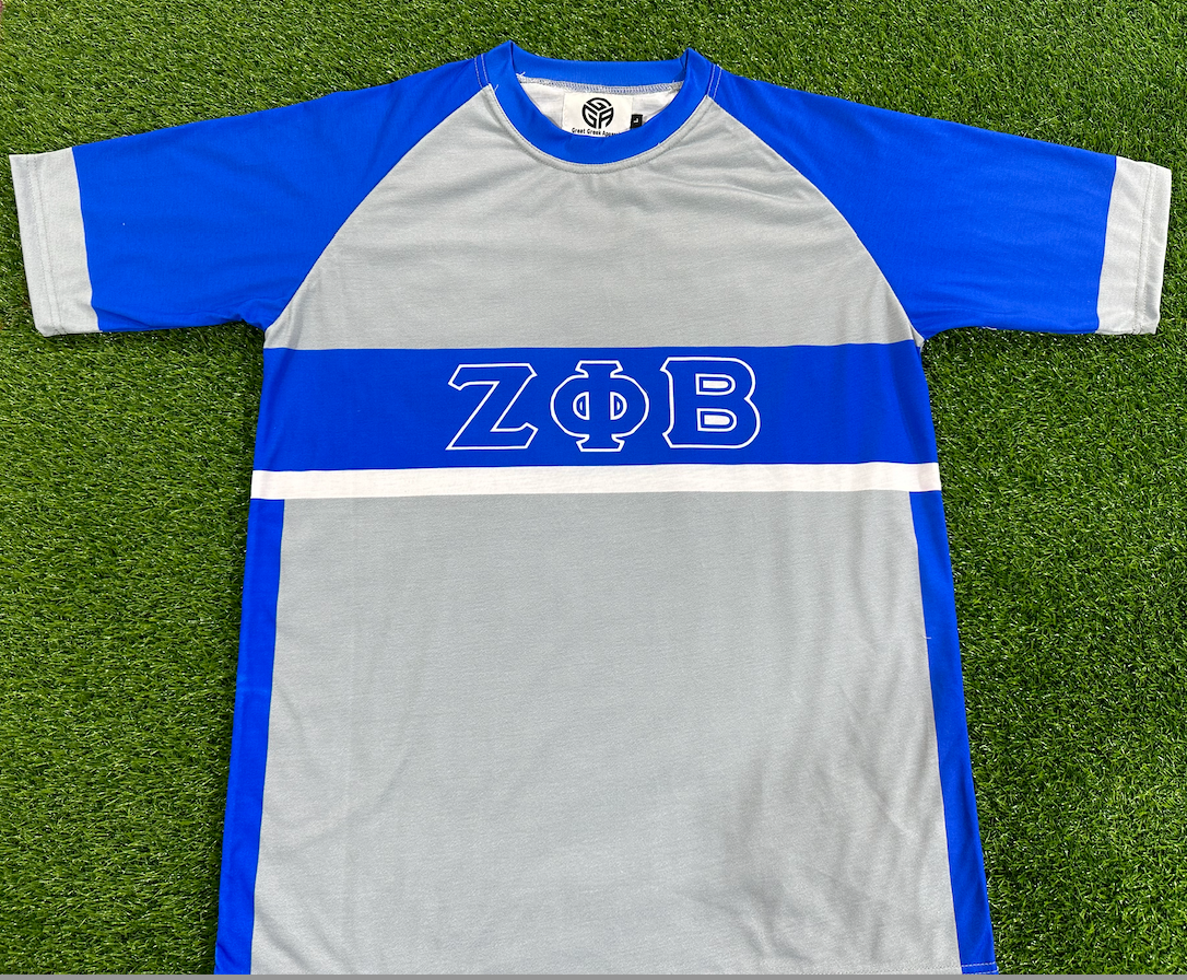 ZETA PHI BETA SOCCER SUMMER STYLE TEE SHIRT