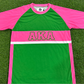 ALPHA KAPPA ALPHA (AKA) SOCCER SUMMER STYLE TEE SHIRT