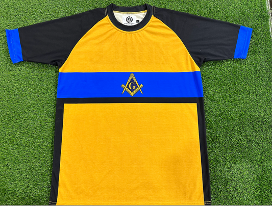 MASONIC SOCCER SUMMER STYLE TEE SHIRT