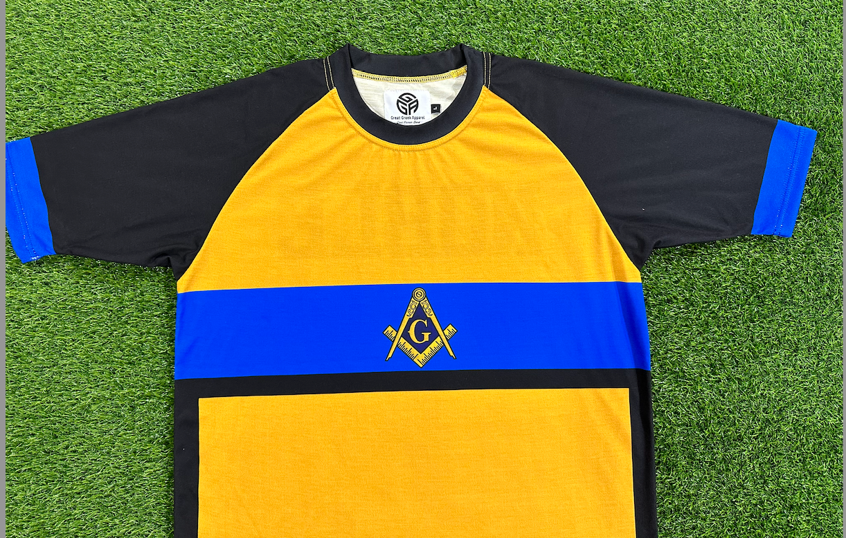 MASONIC SOCCER SUMMER STYLE TEE SHIRT