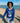 Zeta Phi Beta Cable Knit Sweater Chenille Z Patch V-Neck